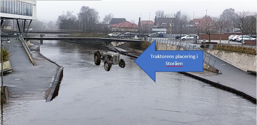 Den lille grå som havfrue